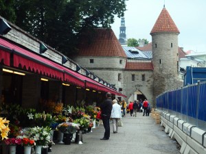 Medieval defensive walls of Tallinn