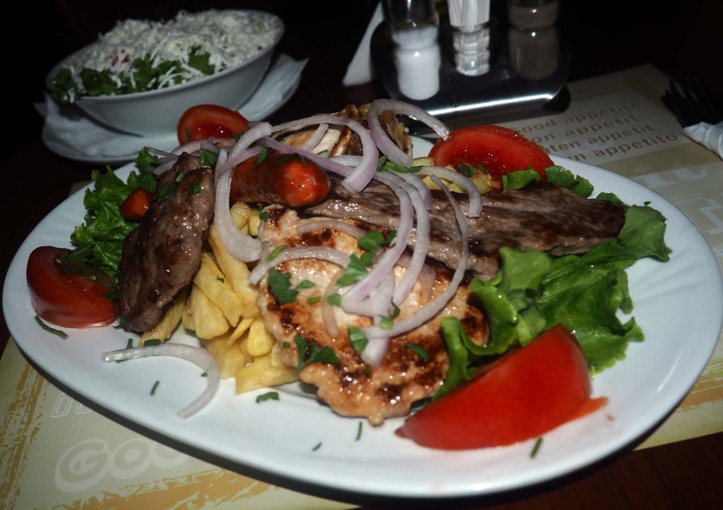 Mixed Grill (Macedonian, Balkan food)